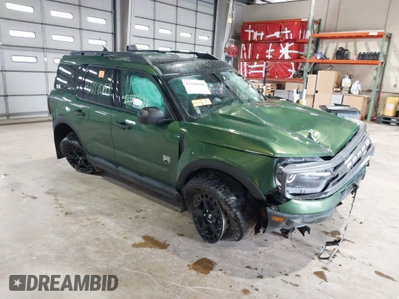 2023 Ford Bronco Sport Big Bend with VIN 3FMCR9B63PRD36059, listed as a IAAI auction lot 42198060 with 31,846 mi miles and . Bid and sale history available at DreamBid. Image 1.