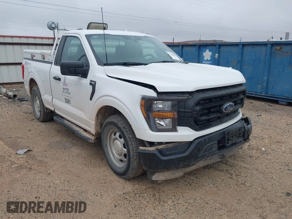 2023 Ford F-150 XL with VIN 1FTMF1CPXPKF78037, listed as a IAAI auction lot 41449060 with 13,255 mi miles and . Bid and sale history available at carsss.com. Image 1.