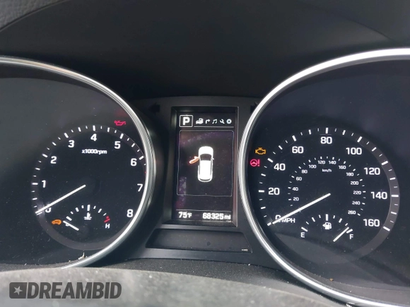 2018 Hyundai Santa Fe Ultimate with VIN 5NMZWDLAXJH100108, listed as a IAAI auction lot 42126768 with 68,325 mi miles and . Bid and sale history available at DreamBid. Image 7.
