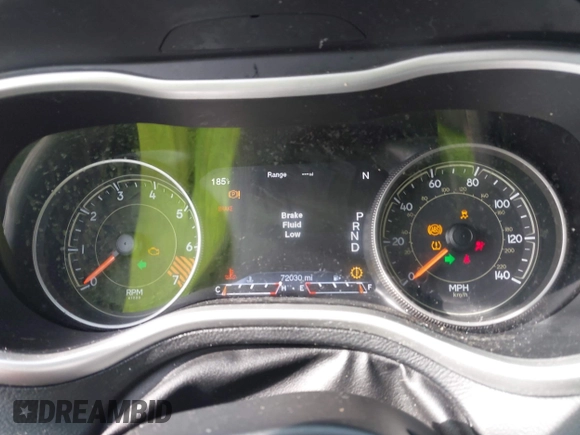 2015 Jeep Cherokee Trailhawk with VIN 1C4PJMBB3FW642266, listed as a IAAI auction lot 41510571 with 72,030 mi miles and . Bid and sale history available at DreamBid. Image 7.