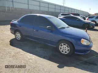 2002 Kia Rio with VIN KNADC123X26125297, listed as a Copart auction lot 74368764 with 72,025 mi miles and Salvage Title. Bid and sale history available at carsss.com. Image 4.