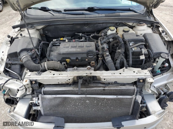 2014 Chevrolet Cruze 1LT with VIN 1G1PC5SB3E7441663, listed as a Copart auction lot 53157435 with 49,667 mi miles and Salvage Title. Bid and sale history available at carsss.com. Image 11.