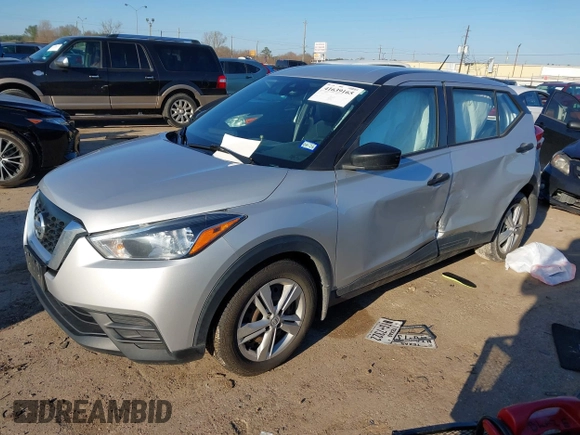 2020 Nissan Kicks S with VIN 3N1CP5BV7LL512184, listed as a IAAI auction lot 41639165 with 59,539 mi miles. Bid and sale history available at carsss.com. Image 17.