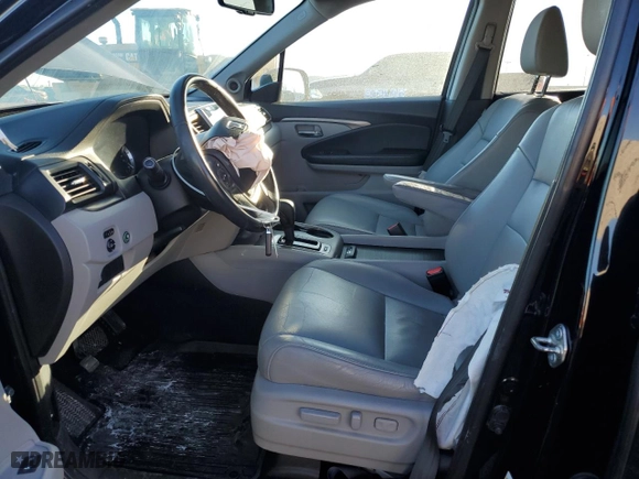 2018 Honda Pilot EX-L with VIN 5FNYF6H57JB014811, listed as a Copart auction lot 46024585 with 98,106 mi miles and Salvage Title. Bid and sale history available at carsss.com. Image 7.