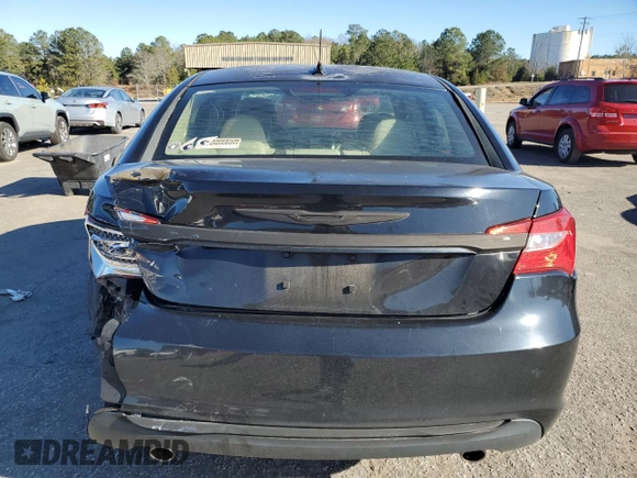 2014 Chrysler 200 LX with VIN 1C3CCBAG6EN103658, listed as a Copart auction lot 87053294 with 104,933 mi miles and Salvage Title. Bid and sale history available at carsss.com. Image 6.