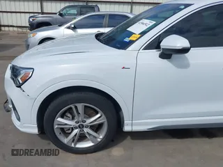 2022 Audi Q3 S line Premium Plus with VIN WA1EECF31N1071519, listed as a IAAI auction lot 41566512 with 32,045 mi miles. Bid and sale history available at carsss.com. Image 19.