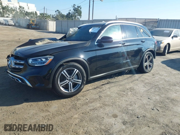 2021 Mercedes-Benz GLC 300 with VIN W1N0G8DB0MV287556, listed as a IAAI auction lot 41001311 with Not provided miles and . Bid and sale history available at DreamBid. Image 2.