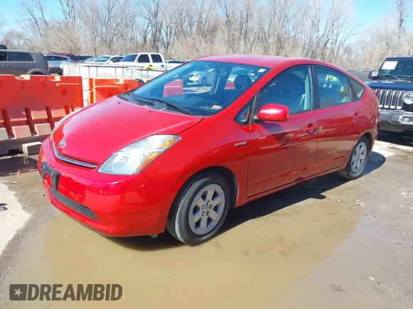 2008 Toyota Prius with VIN JTDKB20U387737682, listed as a IAAI auction lot 41677557 with 102,013 mi miles and . Bid and sale history available at carsss.com. Image 2.