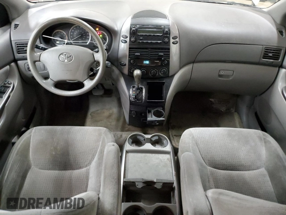 2006 Toyota Sienna CE with VIN 5TDZA23C16S463003, listed as a Copart auction lot 54897025 with 169,400 mi miles and Salvage Title. Bid and sale history available at carsss.com. Image 8.