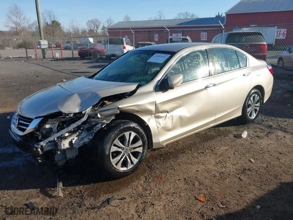 2015 Honda Accord Sedan LX with VIN 1HGCR2F30FA023329, listed as a IAAI auction lot 41802641 with 156,725 mi miles. Bid and sale history available at carsss.com. Image 2.