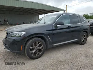 2022 BMW X3 sDrive30i with VIN WBX47DP08NN141941, listed as a Copart auction lot 51334725 with 62,751 mi miles and Clean Title. Bid and sale history available at DreamBid. Image 1.