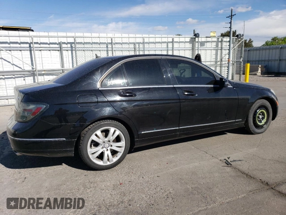 2011 Mercedes-Benz C 300 Sport with VIN WDDGF8BB1BR139794, listed as a Copart auction lot 54879965 with 108,713 mi miles and Salvage title. Bid and sale history available at DreamBid. Image 3.