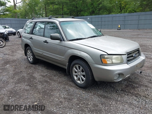 2005 Subaru Forester XS with VIN JF1SG65605H745494, listed as a IAAI auction lot 42382364 with 256,505 mi miles and . Bid and sale history available at DreamBid. Image 1.