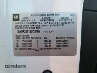 2008 GMC Acadia SLT1 with VIN 1GKER23718J130489, listed as a Copart auction lot 55009055 with 183,021 mi miles and Clean Title. Bid and sale history available at carsss.com. Image 13.