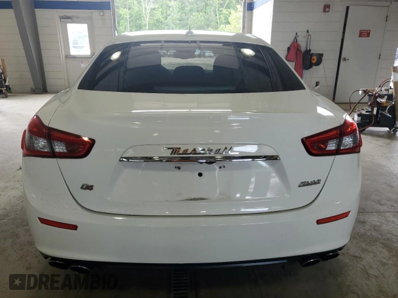 2016 Maserati Ghibli S Q4 z VIN ZAM57RTA4G1191481, wystawiony jako Copart lot #58052605 z przebiegiem 110 243 mil mil oraz Czysty tytuł • Clean title. Historia ofert i sprzedaży dostępna na DreamBid. Obrazek 6.