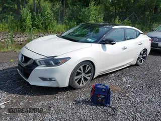 2016 Nissan Maxima SL with VIN 1N4AA6AP8GC411709, listed as a IAAI auction lot 42722641 with 155,588 mi miles and . Bid and sale history available at DreamBid. Image 2.