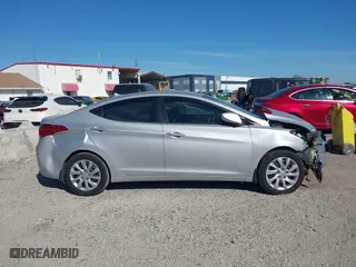 2013 Hyundai Elantra GLS PZEV with VIN KMHDH4AE1DU531942, listed as a IAAI auction lot 41802232 with 108,241 mi miles. Bid and sale history available at carsss.com. Image 13.