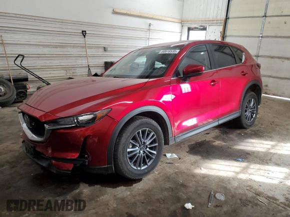 2021 Mazda CX-5 Touring with VIN JM3KFBCM0M0414667, listed as a Copart auction lot 50618535 with 29,109 mi miles and Salvage Title. Bid and sale history available at carsss.com. Image 1.