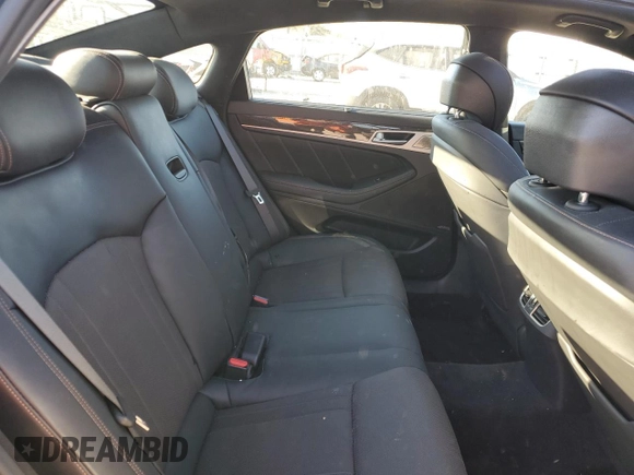 2018 Genesis G80 Sport z VIN KMHGN4JB9JU247868, wystawiony jako Copart lot #47442534 z przebiegiem 47 162 mil mil oraz Szkoda całkowita • Salvage title. Historia ofert i sprzedaży dostępna na DreamBid. Obrazek 10.