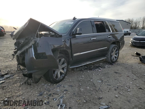 2016 Cadillac Escalade Luxury Collection z VIN 1GYS4BKJ6GR205157, wystawiony jako Copart lot #49581205 z przebiegiem Nie podano mil oraz Nie do naprawy • Non repairable. Historia ofert i sprzedaży dostępna na DreamBid. Obrazek 1.