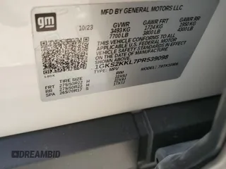 2023 GMC Yukon XL Denali Ultimate with VIN 1GKS2KKL7PR539098, listed as a Copart auction lot 66517064 with 1,309 mi miles and Salvage Title. Bid and sale history available at carsss.com. Image 13.