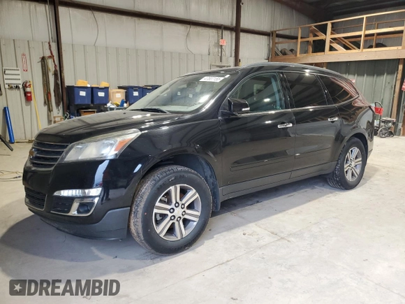 2017 Chevrolet Traverse LT with VIN 1GNKRHKDXHJ138980, listed as a Copart auction lot 47807155 with 138,120 mi miles and Salvage Title. Bid and sale history available at DreamBid. Image 1.