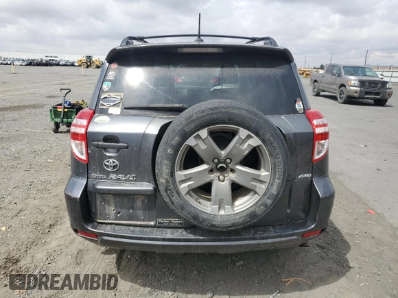 2009 Toyota RAV4 Sport with VIN JTMBF32VX95005188, listed as a Copart auction lot 65836685 with 239,350 mi miles and Salvage title. Bid and sale history available at DreamBid. Image 6.