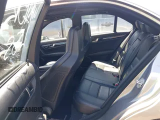 2012 Mercedes-Benz C 63 AMG with VIN WDDGF7HB2CA733599, listed as a IAAI auction lot 42094388 with 81,287 mi miles and . Bid and sale history available at carsss.com. Image 8.