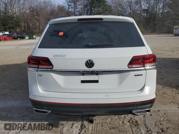 2022 Volkswagen Atlas SE with VIN 1V2KP2CA5NC536953, listed as a Copart auction lot 87637225 with Not provided miles and Non repairable. Bid and sale history available at DreamBid. Image 6.