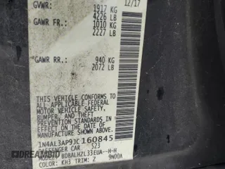 2018 Nissan Altima 2.5 S with VIN 1N4AL3AP9JC160845, listed as a Copart auction lot 53356135 with 115,060 mi miles and Salvage Title. Bid and sale history available at carsss.com. Image 12.