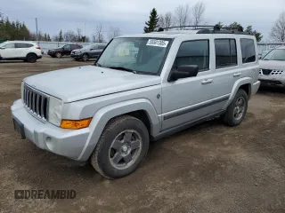 2007 Jeep Commander Sport z VIN 1J8HG48P37C575623, wystawiony jako Copart lot #55501305 z przebiegiem 314 031 mil mil oraz Czysty tytuł • Clean title. Historia ofert i sprzedaży dostępna na DreamBid. Obrazek 1.