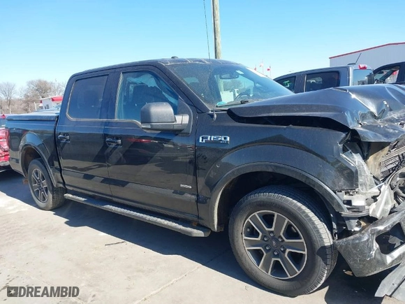 2015 Ford F-150 XL with VIN 1FTEW1CP0FFB57567, listed as a IAAI auction lot 41389808 with 87,170 mi miles. Bid and sale history available at carsss.com. Image 14.