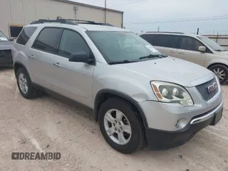 2010 GMC Acadia SLE with VIN 1GKLRLED1AJ107137, listed as a IAAI auction lot 42062326 with 255,938 mi miles and . Bid and sale history available at DreamBid. Image 1.