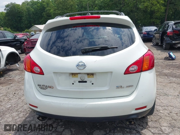 2010 Nissan Murano SL z VIN JN8AZ1MW0AW130023, wystawiony jako IAAI lot #42266242 z przebiegiem 185 074 mil mil oraz . Historia ofert i sprzedaży dostępna na DreamBid. Obrazek 16.
