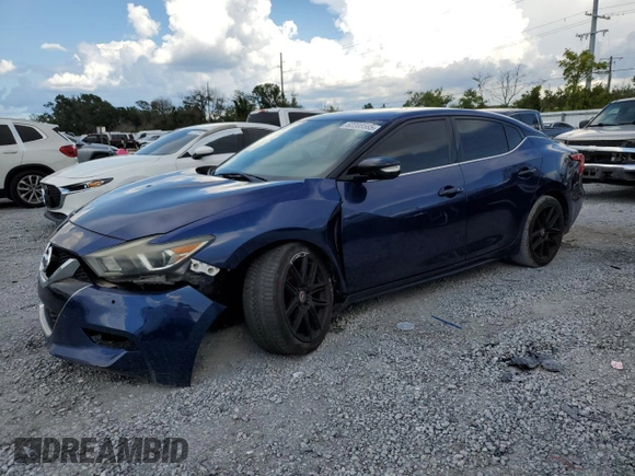 2018 Nissan Maxima SV with VIN 1N4AA6AP4JC368431, listed as a Copart auction lot 62322155 with 150,297 mi miles and Salvage title. Bid and sale history available at DreamBid. Image 1.