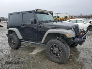 2009 Jeep Wrangler X with VIN 1J4FA241X9L735743, listed as a Copart auction lot 48109455 with 232,110 mi miles and Salvage Title. Bid and sale history available at DreamBid. Image 4.