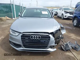 2015 Audi A4 Premium Plus with VIN WAUFFAFLXFN033757, listed as a IAAI auction lot 41854855 with 91,609 mi miles. Bid and sale history available at carsss.com. Image 12.