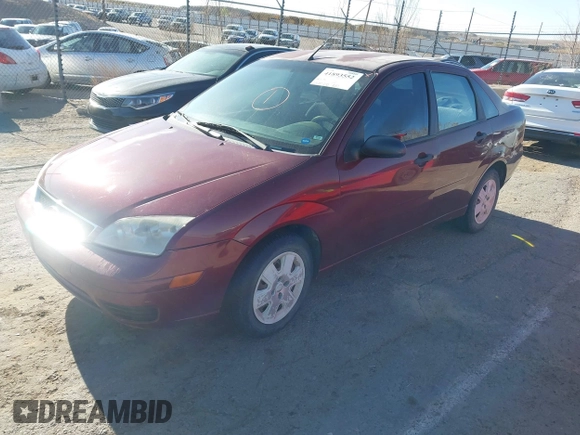 2007 Ford Focus S with VIN 1FAHP34N07W325198, listed as a IAAI auction lot 41893552 with 297,020 mi miles and . Bid and sale history available at carsss.com. Image 16.