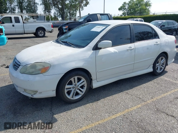 2003 Toyota Corolla CE with VIN 1NXBR32E83Z004668, listed as a IAAI auction lot 42088749 with 223,704 mi miles and . Bid and sale history available at DreamBid. Image 17.