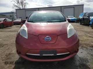 2013 Nissan LEAF SV with VIN 1N4AZ0CP6DC425817, listed as a Copart auction lot 44527595 with 102,899 mi miles and Salvage Title. Bid and sale history available at carsss.com. Image 5.