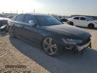 2013 Audi S6 Prestige with VIN WAUF2AFC8DN047262, listed as a Copart auction lot 71652804 with 142,609 mi miles and Salvage Title. Bid and sale history available at carsss.com. Image 4.