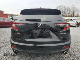 2022 Acura RDX w/A-Spec Package with VIN 5J8TC2H62NL008830, listed as a Copart auction lot 77151874 with 16,267 mi miles and Salvage Title. Bid and sale history available at carsss.com. Image 6.
