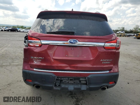 2020 Subaru Ascent Touring z VIN 4S4WMARD6L3448638, wystawiony jako Copart lot #55515195 z przebiegiem Nie podano mil oraz Szkoda całkowita • Salvage title. Historia ofert i sprzedaży dostępna na DreamBid. Obrazek 6.