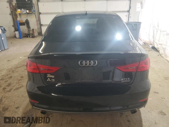 2016 Audi A3 Premium with VIN WAUB8GFF3G1040581, listed as a Copart auction lot 50215385 with 91,619 mi miles and Salvage Title. Bid and sale history available at DreamBid. Image 6.