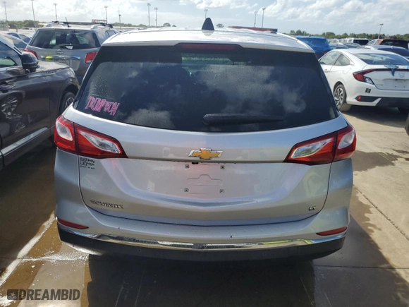 2018 Chevrolet Equinox LT with VIN 3GNAXJEV0JS556174, listed as a Copart auction lot 73770564 with 0 mi miles and Salvage Title. Bid and sale history available at carsss.com. Image 6.