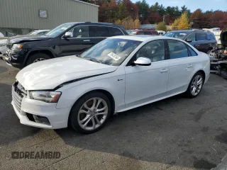 2014 Audi S4 Premium Plus with VIN WAUBGAFL9EA058571, listed as a Copart auction lot 76470764 with 154,090 mi miles and Salvage Title. Bid and sale history available at carsss.com. Image 1.