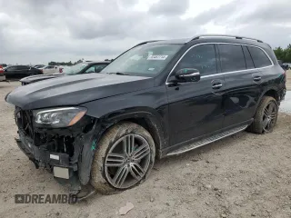 2021 Mercedes-Benz GLS 450 with VIN 4JGFF5KE5MA378759, listed as a Copart auction lot 52467714 with 75,881 mi miles and . Bid and sale history available at DreamBid. Image 1.