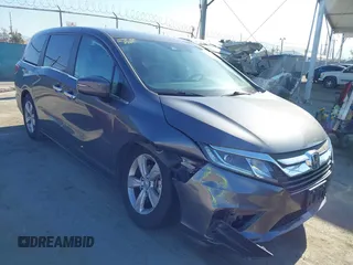 2018 Honda Odyssey EX with VIN 5FNRL6H53JB099188, listed as a IAAI auction lot 42239774 with 90,469 mi miles and . Bid and sale history available at DreamBid. Image 1.