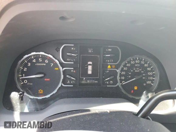 2019 Toyota Tundra SR with VIN 5TFTY5F18KX010661, listed as a Copart auction lot 62647095 with 181,713 mi miles and Salvage title. Bid and sale history available at DreamBid. Image 9.