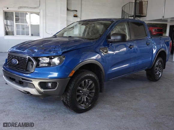 2019 Ford Ranger XL with VIN 1FTER4EH2KLB16643, listed as a Copart auction lot 78695134 with 45,307 mi miles and Salvage Title. Bid and sale history available at carsss.com. Image 2.